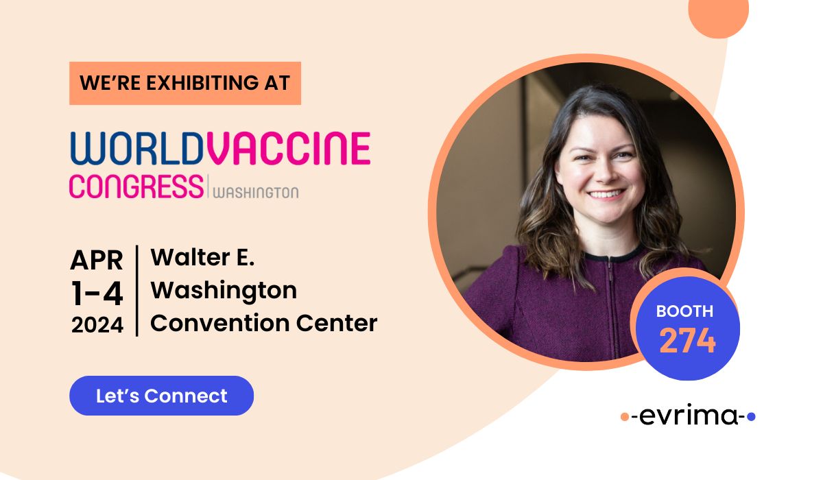 Evrima Technologies showcase at World Vaccine Conference 2024, Washington DC